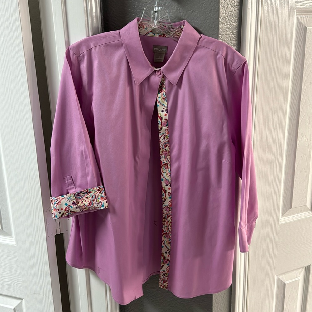 Sold
Chico's button-down blouse